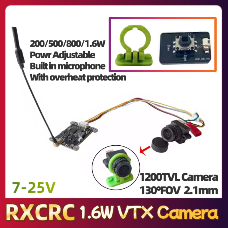 RXCRC 5,8G Modul 48CH 1,6 W VT – Fpv Drone Receiver Bewertung und Preis